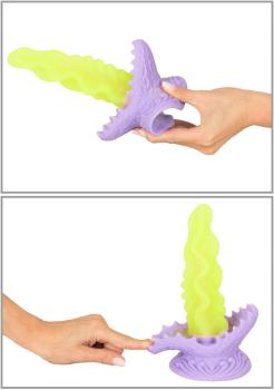 LED Dildo USB Passionate Plant