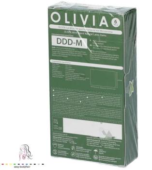 ♥ 6 Olivia Latex-Schutztücher, Mint, Oral