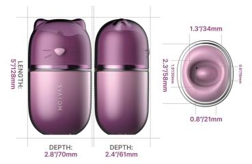 Klitty Auflegevibrator mit Leck- & Saugfunktion