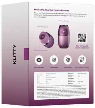Klitty Auflegevibrator mit Leck- & Saugfunktion