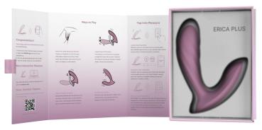 Vibrator mit Stoßfunktion - Erica Plus