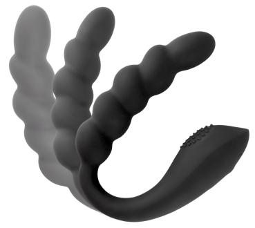 Bendable dual stimulator unisex