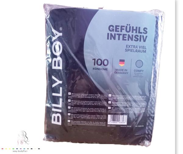 ♥ 100 Billy Boy Kondome Gefühlsintesiv