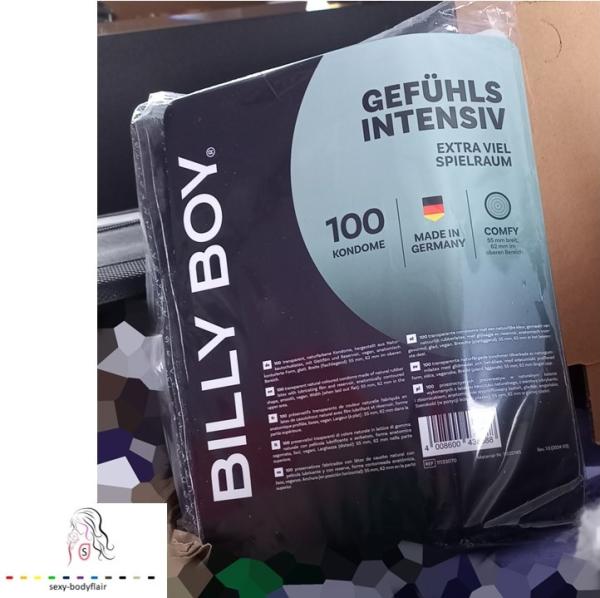 ♥ 100 Billy Boy Kondome Gefühlsintesiv