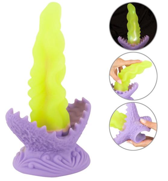 LED Dildo USB Passionate Plant