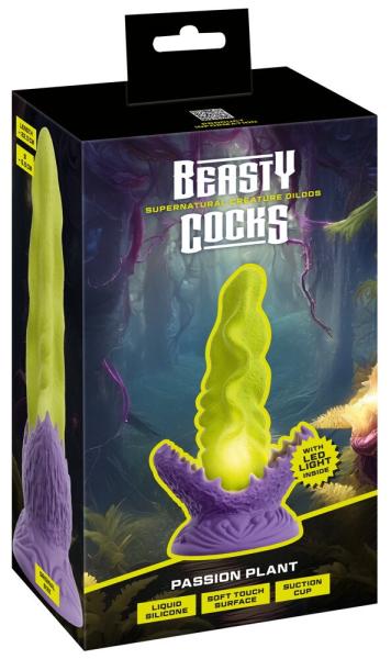 LED Dildo USB Passionate Plant