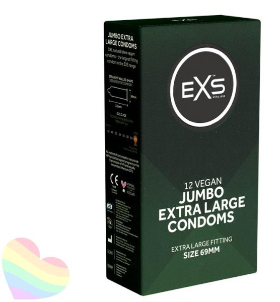 ♥ 12 EXS Kondome Jumbo XL