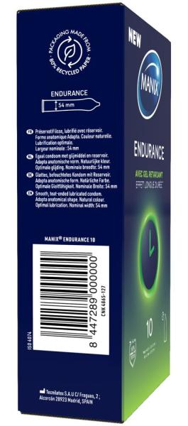 ♥ 10 Manix Kondome Endurance