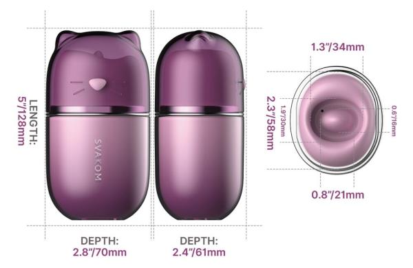 Klitty Auflegevibrator mit Leck- & Saugfunktion