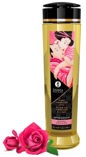 ♥ 240ml Shunga Rose Massage - Oil Massageöl