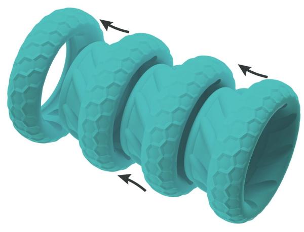 3-in-1: Bumper, Stretcher & Penis-/Hodenring