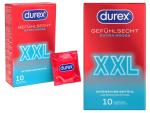 ♥ 20 durex Kondome 2 x 10er Gefühlsecht XXL